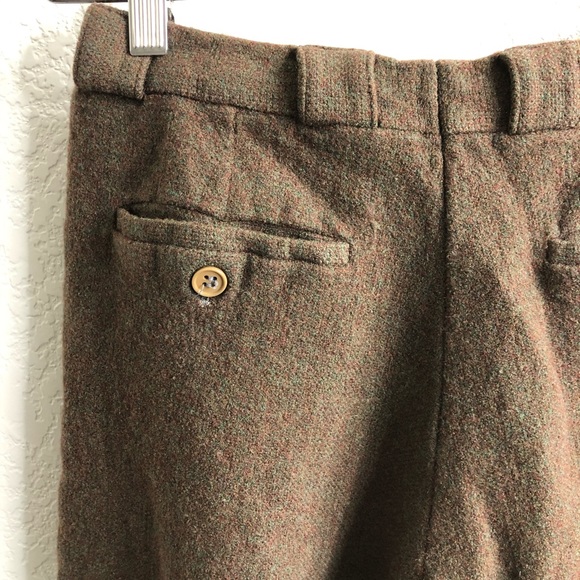 Missoni Uomo Vintage Boys Wool Trousers Plaid Dres - Picture 7 of 7